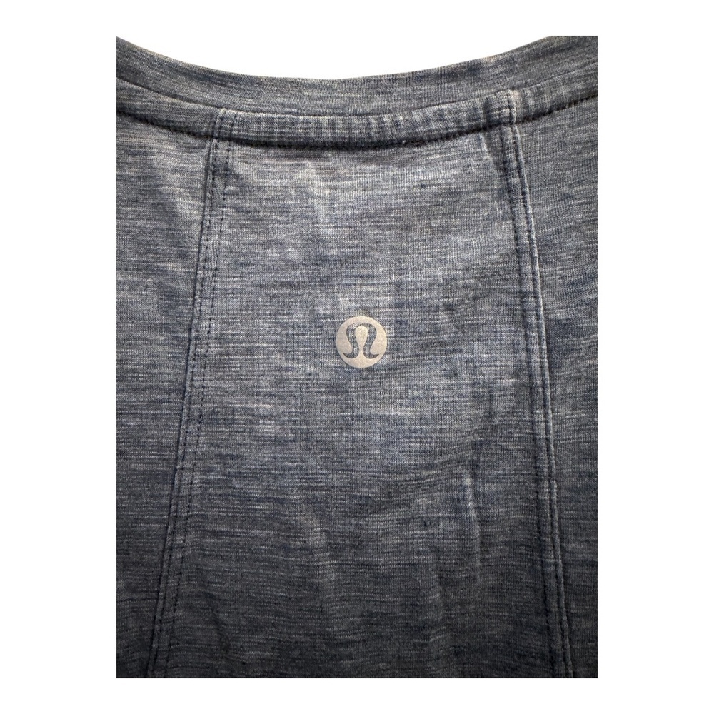Lululemon Box It Out Tank, Size 8, Like New, Heathered Night Tide - Picture 5 of 7